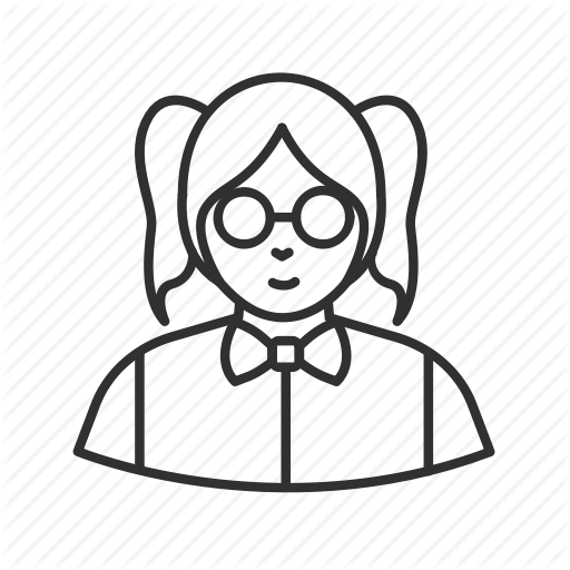 Avatar, Girl, Girl With Glasses, Glasses, Hipster, Pig Tails