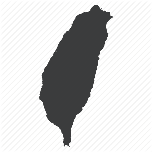 Asian, Country, Gps, Location, Map, Navigation, Taiwan Icon