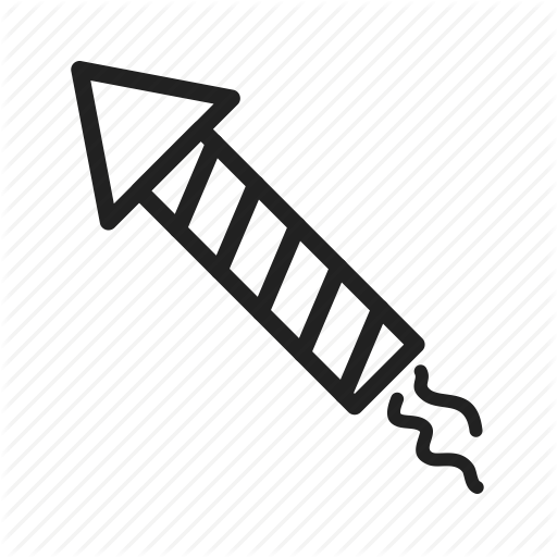 Circus, Fun, Happy, Party, Performer, Rocket, Talent Icon