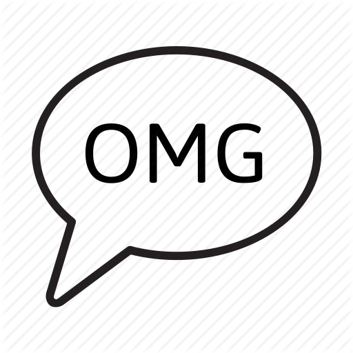 Balloon, Bubble, Chat, Conversation, Omg, Speech, Talk Icon