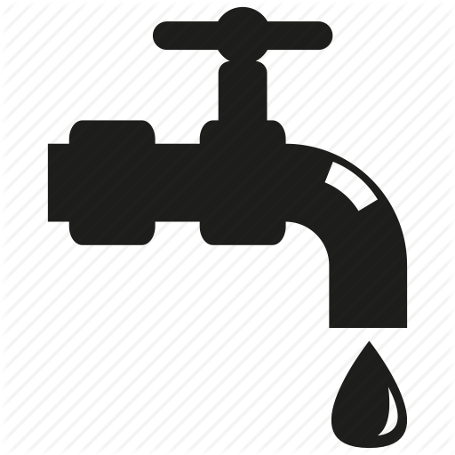 Drop, Tap, Valve, Water, Water Tap Icon