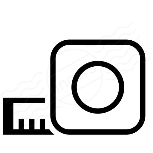 Iconexperience I Collection Tape Measure Icon