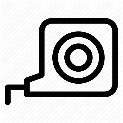 Measuring Tape, Tape, Tape Measure Icon