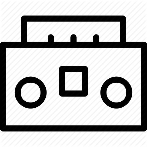 Audio, Audiotape, Cassette Player, Player, Sound, Tape Recorder Icon