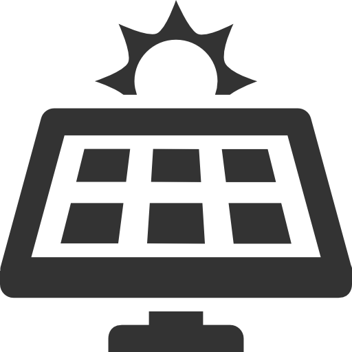 Panel, Solar Icon