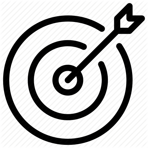 Arrow, Business, Focus, Line Icon, Success, Target Icon