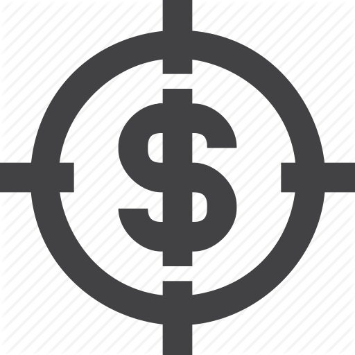 Business, Commerce, Currency, Growth, Target Icon