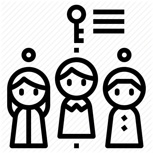 Client, Hr, Human, Key, People, Resources, Target Icon