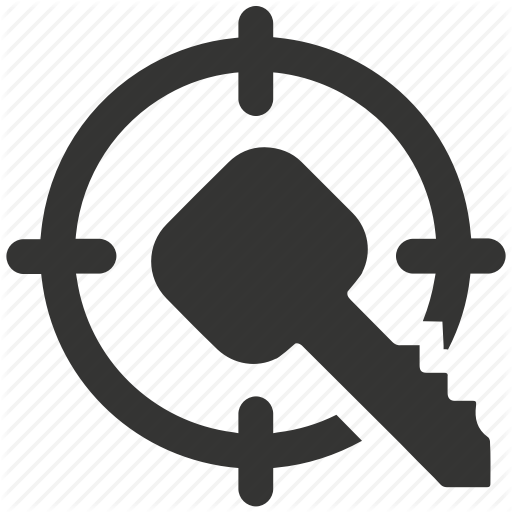 Aim, Business, Goal, Key, Success, Target Icon