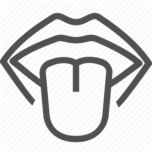 Mouth, Taste, Tongue Icon