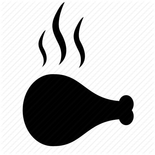 Chicken, Eat, Food, Hot, Taste Icon