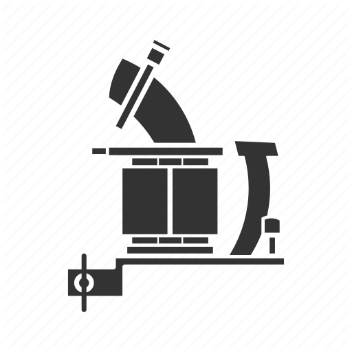 Equipment, Gun, Ink, Machine, Tattoo, Tattooing, Tool Icon