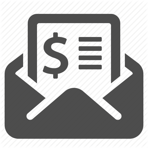 Bill, Envelope, Invoice, Letter, Mail, Money, Tax Icon