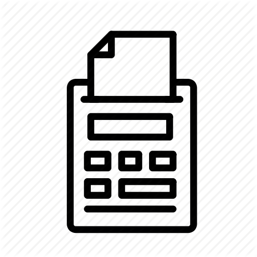 Bill, Fiscal, Tax, Taxes Icon