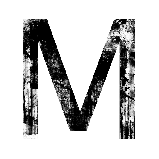 Icon M Capital Letter M Icon