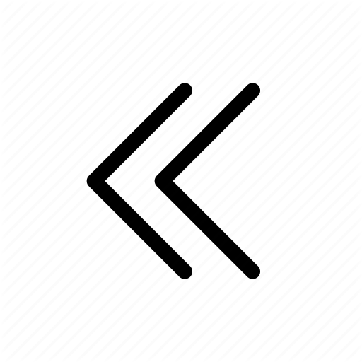 Arrow, Chevron, Direction, Double, Interface, Left, User Icon