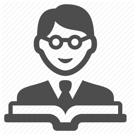 Book, Boy, Education, Man, Reading, Student, Teacher Icon