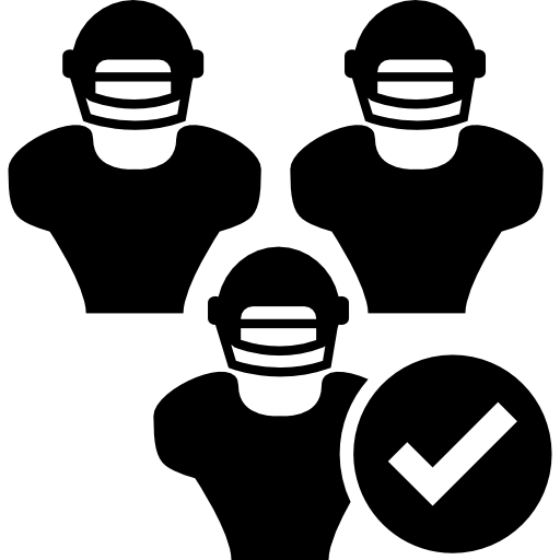 Rugby Team Accepted Symbol Icons Free Download