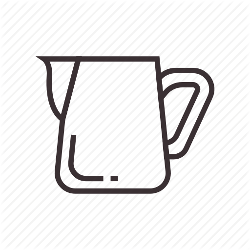 Dairy, Milk, Pitcher Icon