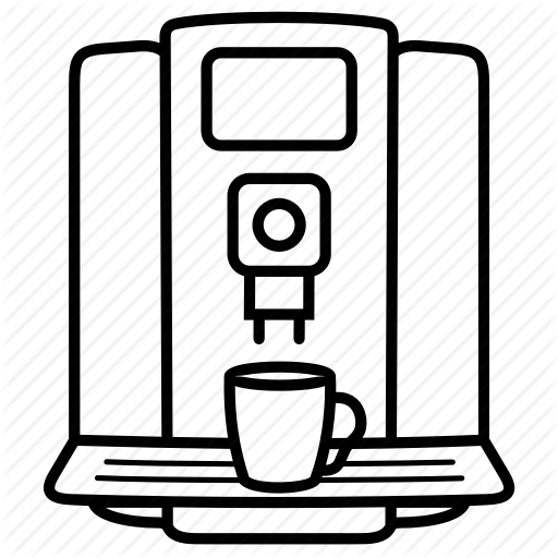 Appliance, Automatic, Coffee, Espresso, Machine, Maker Icon