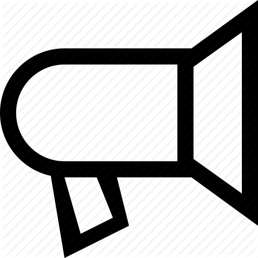 Broadcast, Communication, Megaphone, Team Chat, Teamspeak Icon