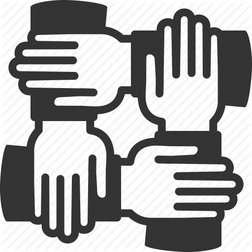 Cooperation, Hands, Team, Teamwork Icon