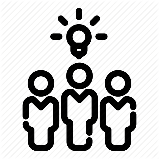 Business Idea, Idea, Office, People Group, Team, Teamwork Icon