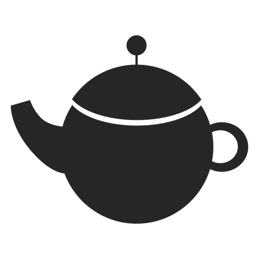Ceramic Teapot Flat Icon