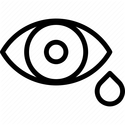 Cry, Eye, Funeral, Tear Icon