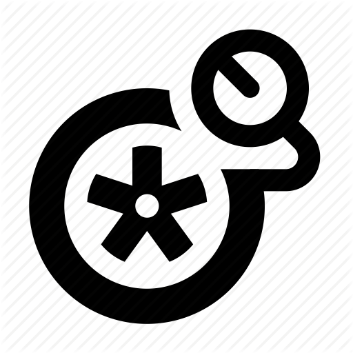 Pressure, Pump, Wheel Icon