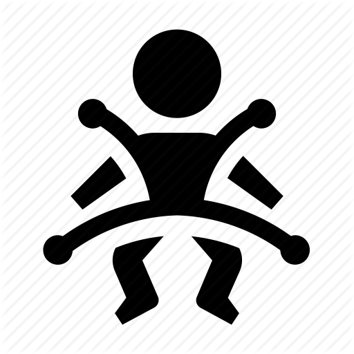 Baby, Car, Chair Icon