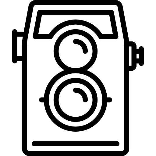 Photography Skills Black Icon