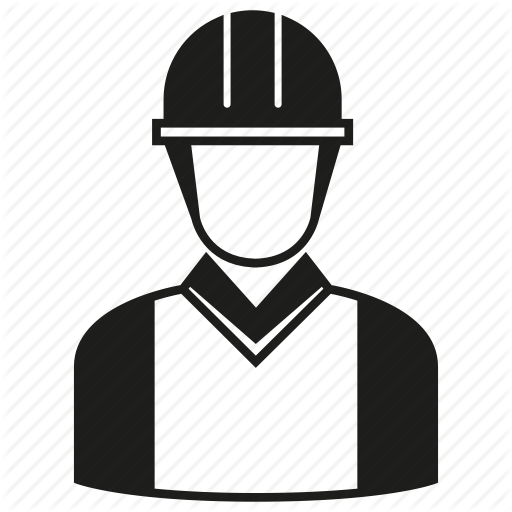 Engineer, Helmet, Man, Mechanic, Operator, People, Technician Icon