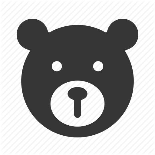 Doll, Head, Teddy Bear Icon