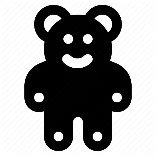 Childhood, Doll, Kids, Teddy Bear, Toys Icon