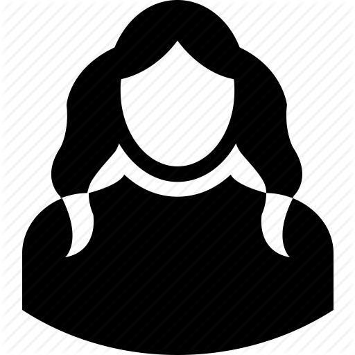 Female, Girl, School Girl, Teenage, Teenager Icon