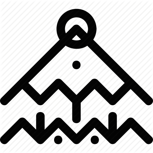 C Camping, Festival, Hut, Music, Summer, Teepee Icon