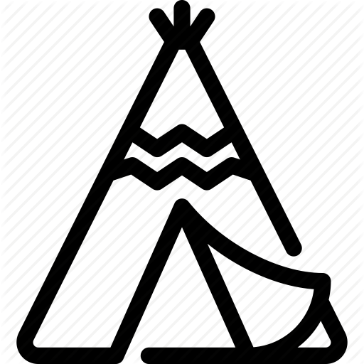 C Teepee, Tent, Wigwam Icon