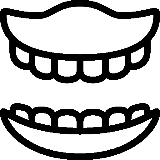 Healthcare False Teeth Icon Ios Iconset