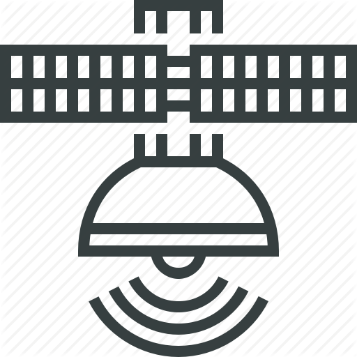 Broadcast, Broadcasting, Radio, Satellite, Signal, Space, Sputnik Icon