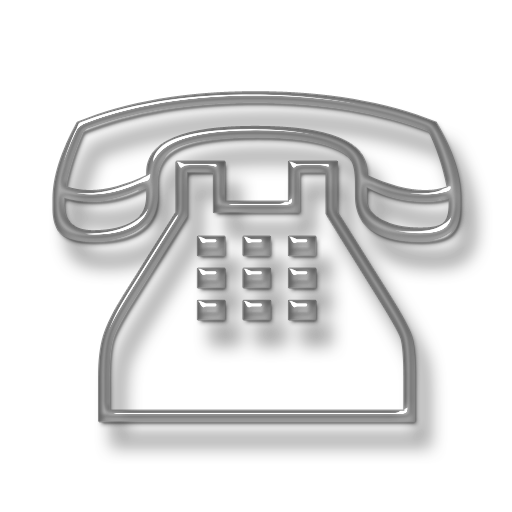 Phone Icons Transparent White Free Clip Art Stock Illustrations