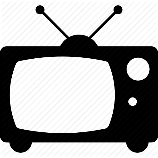 Broadcast, Old, Television, Tv Icon