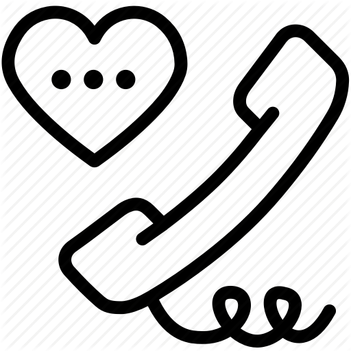 Call, Day, Love, Message, Phone, Tell, Valentine Icon