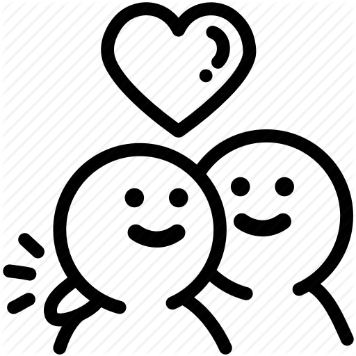 Friend, Heart, Hug, Love, Lover, Relationship, Valentine Icon