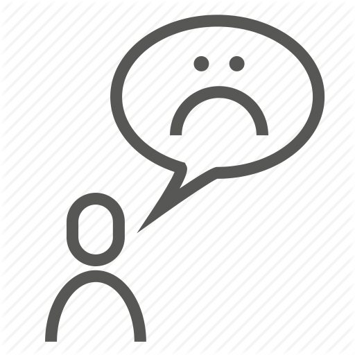 Emoji, Emoticon, Emotion, Negative, Review, Sad, Tell Icon