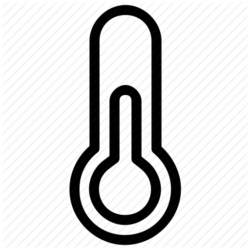 Temp, Temperature, Thermometer, Weather Icon Icon