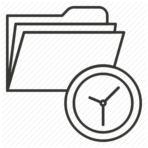 Document, Documents, Files, Folder, Temp, Temporary, Time Icon