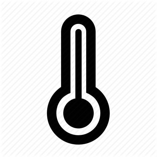 High, Temperature, Thermometer Icon