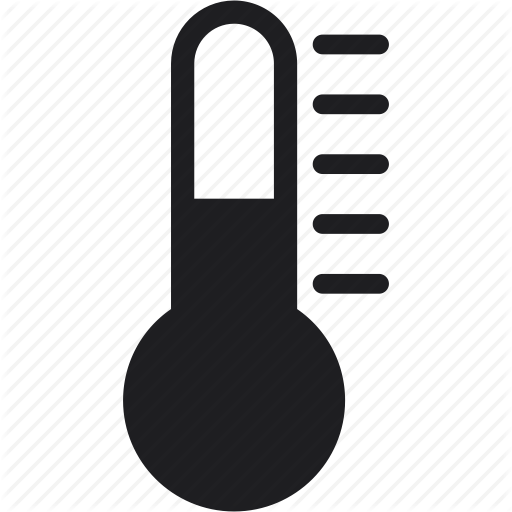 Fever, Temperature, Thermometer Icon