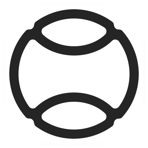 Tennis Ball Icon Iconexperience